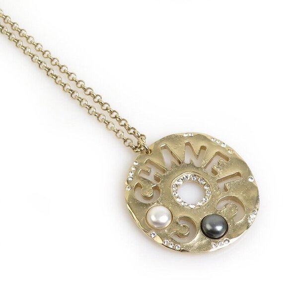 Auth CHANEL Necklace Gold Metal - Picture 3 of 9